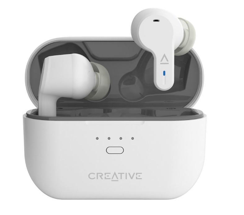 Creative Zen Air Pro Dokanałowe Bluetooth 5.3 Biały