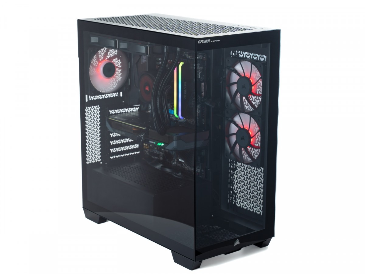 Optimus E-Sport GB550T-CR12 R7 5800X 16GB RAM 1TB Dysk SSD RTX5060 Win11