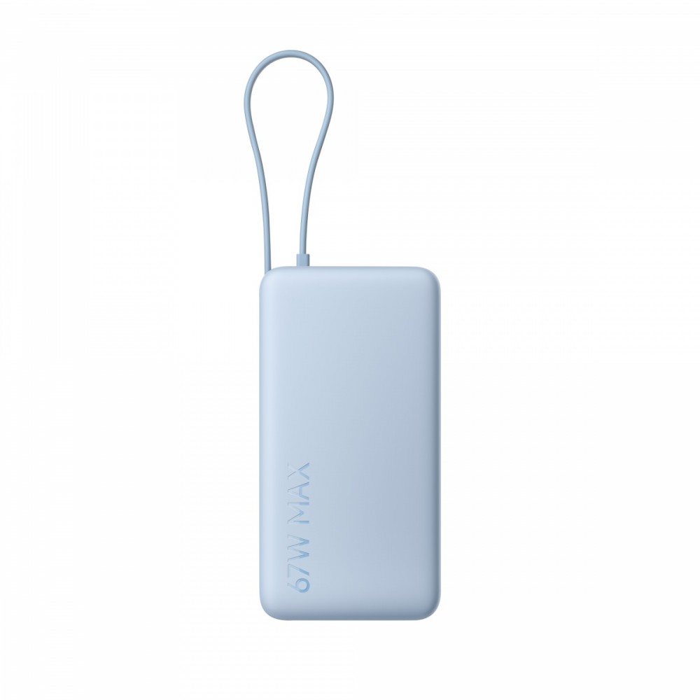 Xiaomi 20000mAh 67W Wbudowany kabel USB-C Niebieski