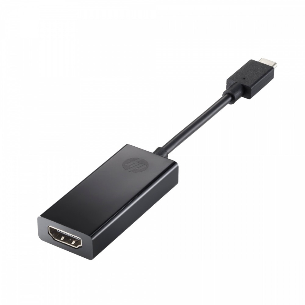 Przejściówka HP Pavilion USB-C do HDMI 2.0 czarna 2PC54AA