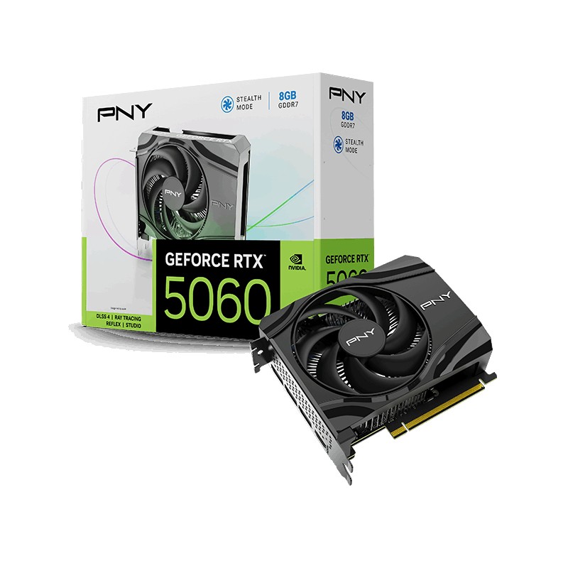 PNY GeForce RTX 5060 Single Fan 8GB GDDR7 128bit DLSS 4