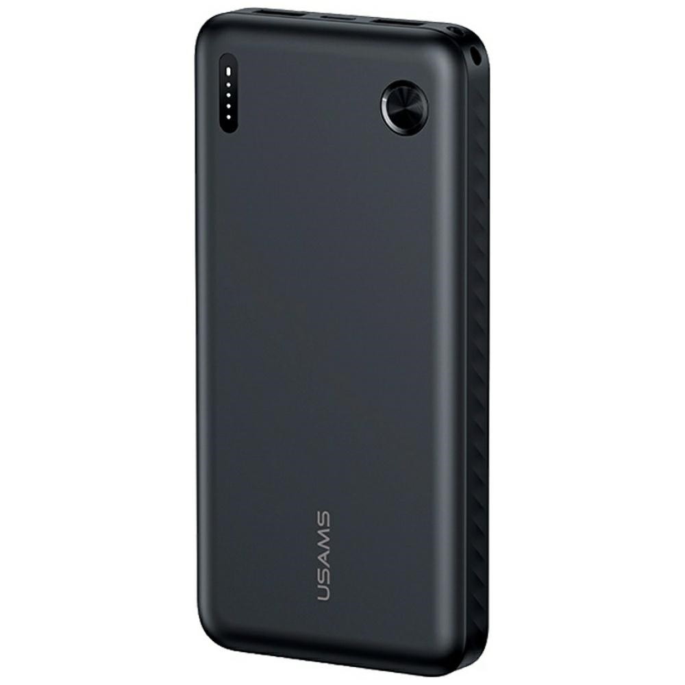 USAMS Powerbank PB83 10000mAh PD 2xUSB-A USB-C czarny