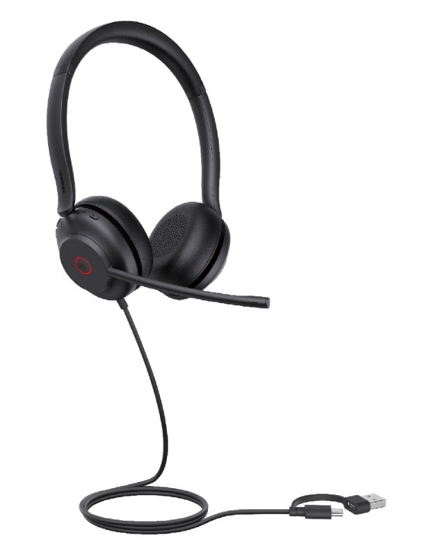 Yealink Słuchawki UH35 Dual Teams USB-C/A                  1308163