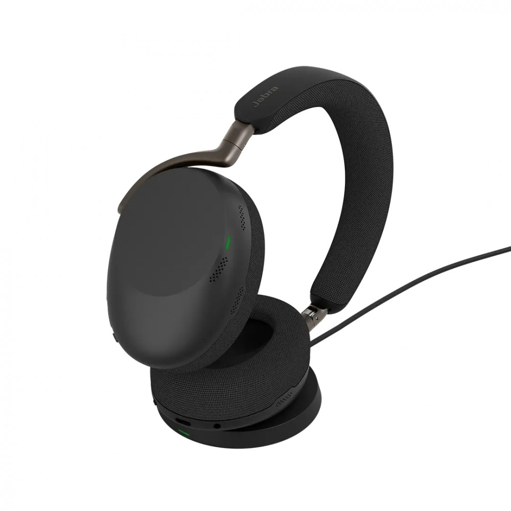 Jabra Słuchawki Evolve3 85 UC Link 390a Black WLC ładowarka