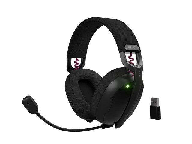 Fury Fukiya F6 Nauszne Czarny