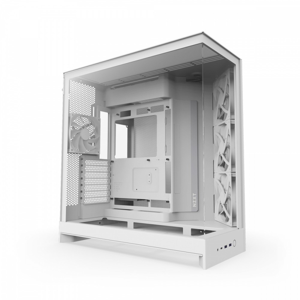 NZXT H9 Flow 2025 Biały