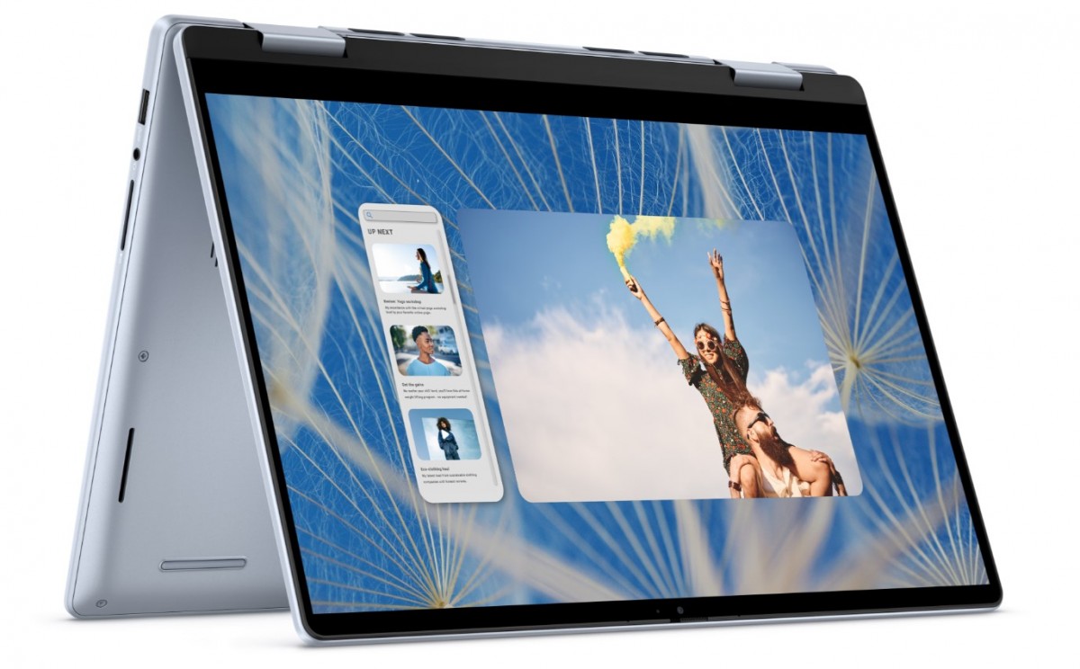 Dell Inspiron 14 7440-8024 2w1 14" Core 7 150U 16GB RAM 1TB Dysk SSD Win11 Srebrno-niebieski Funkcje AI