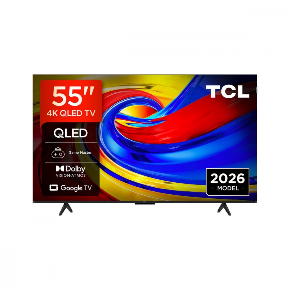 TCL 55P7L 55" QLED 4K Google TV Funkcje AI Dolby Vision Dolby Atmos HDMI 2.1 DVB-T2