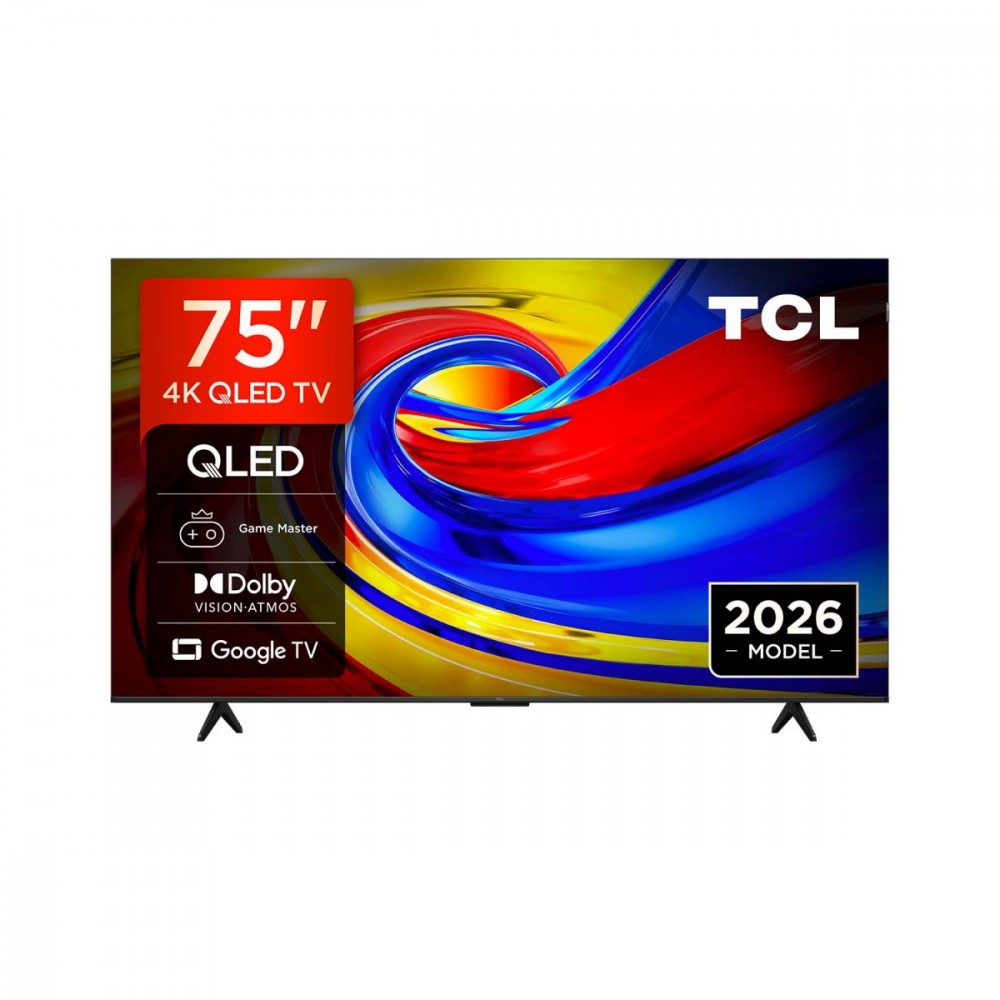 TCL 75P7L 75" QLED 4K Google TV Funkcje AI Dolby Vision Dolby Atmos HDMI 2.1 DVB-T2