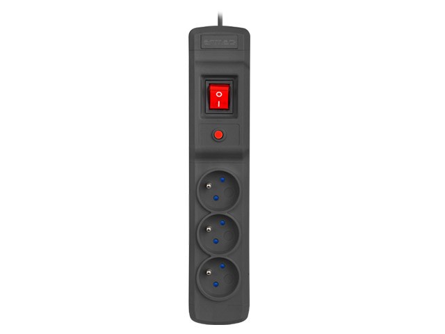 Armac MULTI M3 3 gniazda 3m Czarny