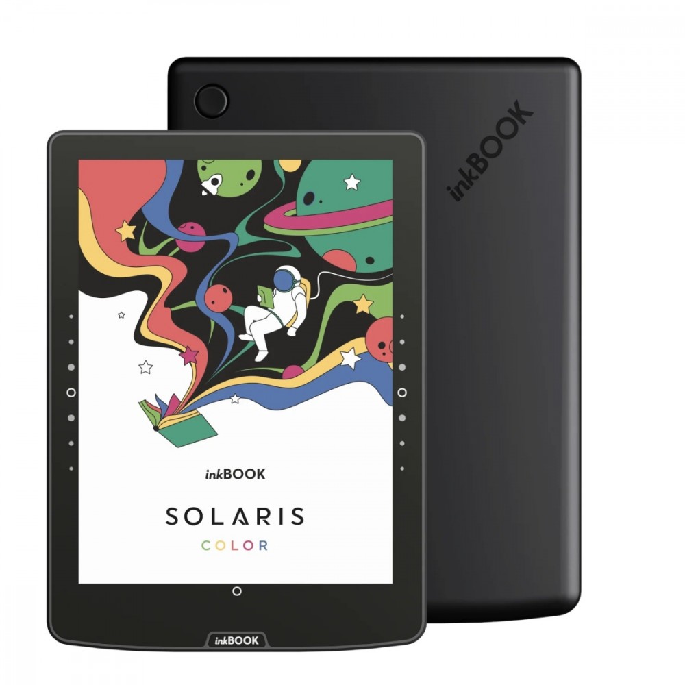 inkBOOK Solaris Color Black z aplikacjami Legimi, EmpikGo, Kindle