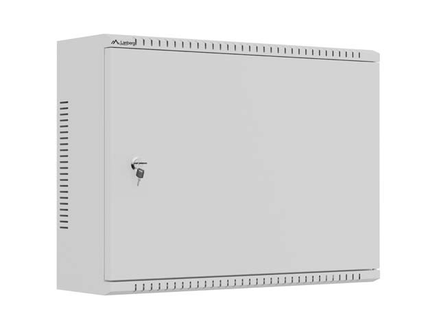 Lanberg Szafa instalacyjna TPR 10 i 19 cali z płytą MESH 560x420x180mm szara (złożona)