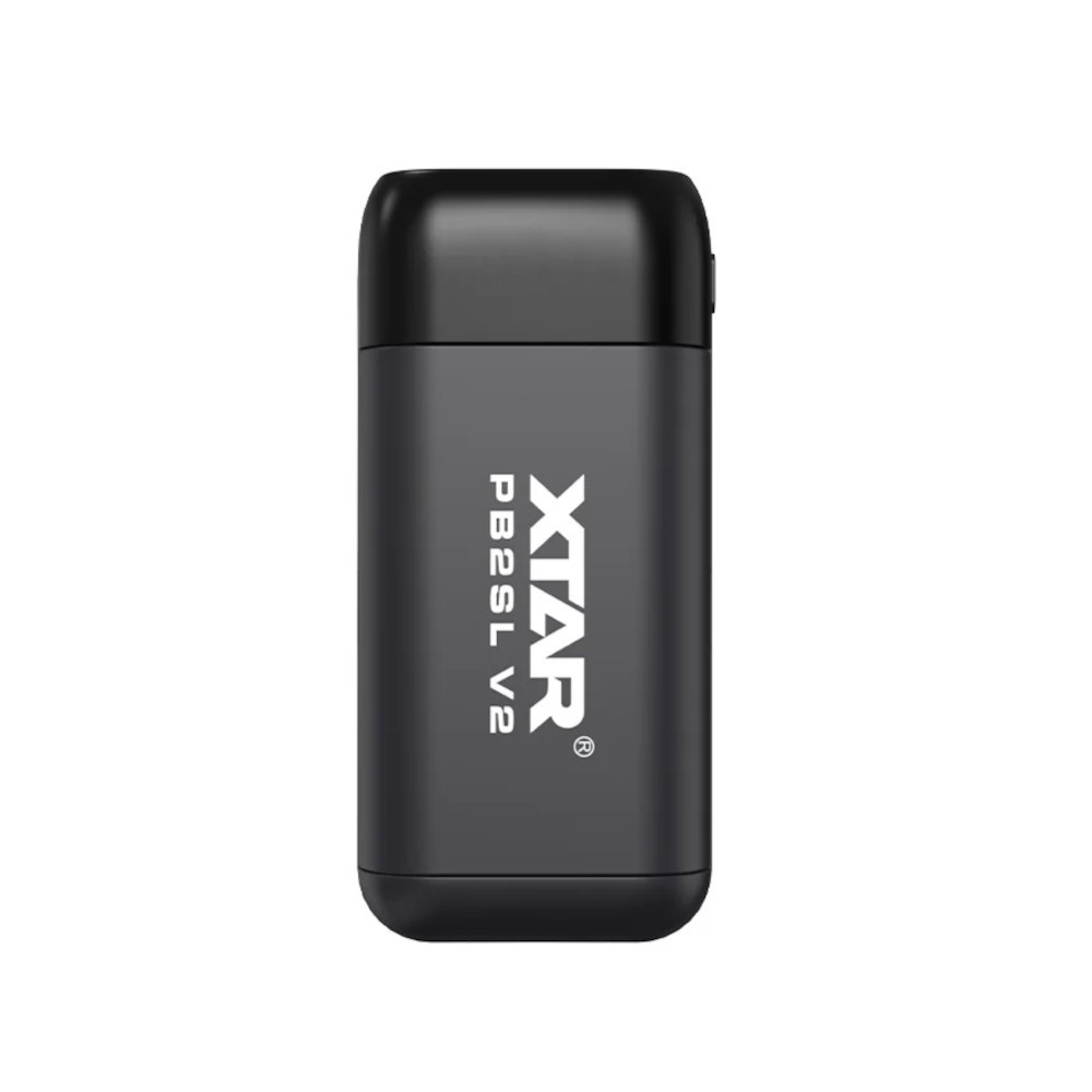 XTAR ŁADOWARKA+POWERBANK 18650 CZARNA PB2SLV2