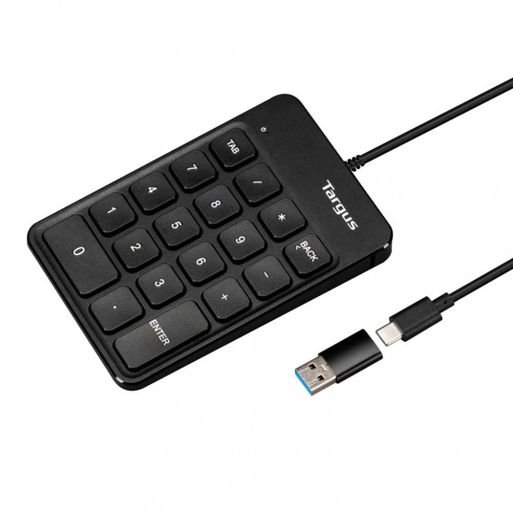 Targus Klawiatura numeryczna USB Wired Numeric EcoSmart Keypad