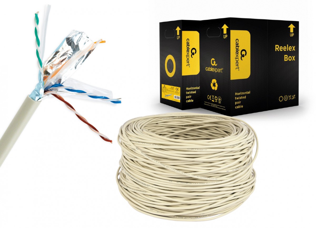 Gembird Kabel FTP KAT-6 305M Drut