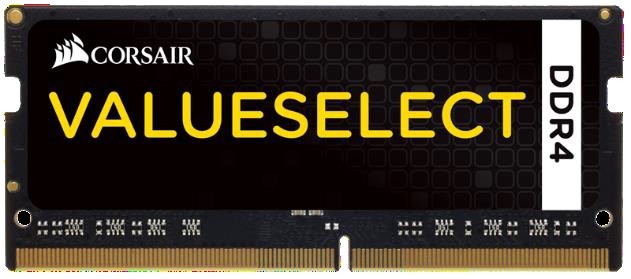 Obraz przedstawiający Corsair Pamięć DDR4 SODIMM 16GB/2133 (1*16GB) CL15-15-15-36 Laptop