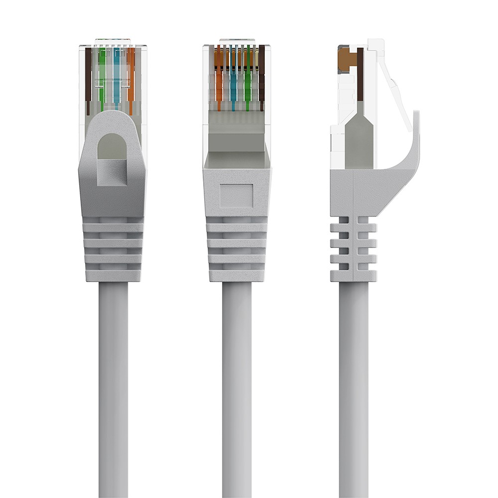 Patchcord UTP Gembird ( RJ45 - RJ45 kat.6 0,5m szary )