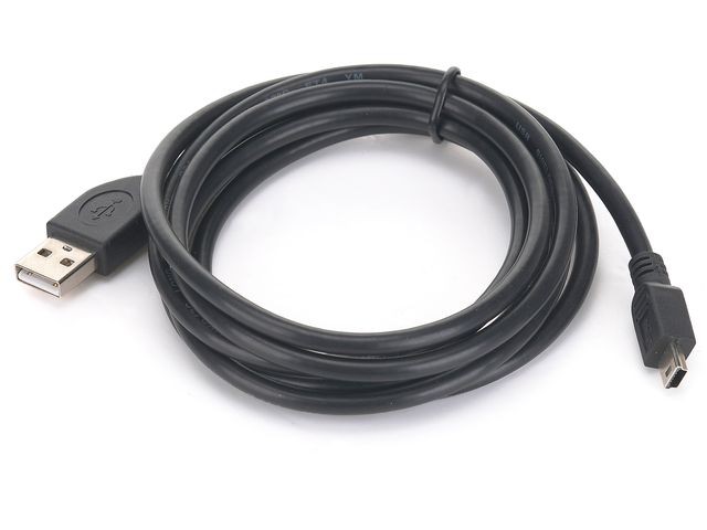 Obraz przedstawiający Gembird Kabel USB mini AM-BM5P 2.0 (Canon) 1,8m czarny