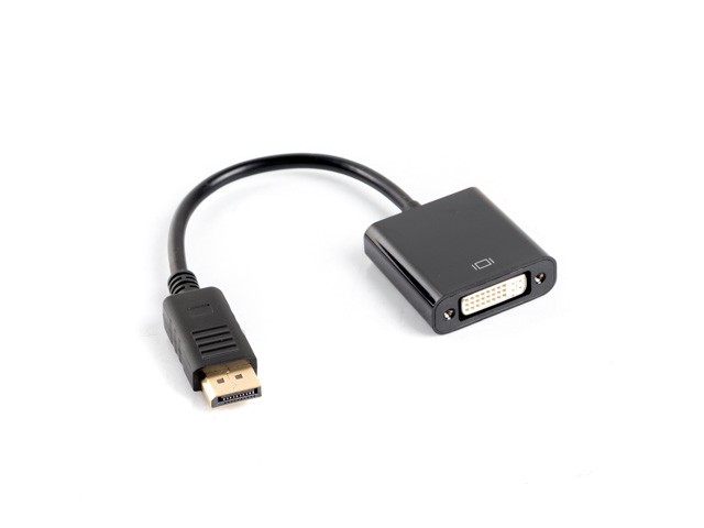 Фото - Кабель Lanberg Adapter DisplayPort (M) -> DVI-I (F)  Dual Link AKLAGVA00 (24+5)
