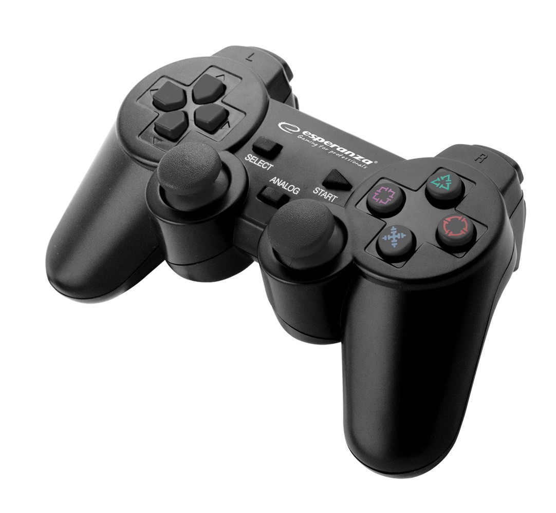 Esperanza gamepad pc/ps3 usb czarny trooper egg107k