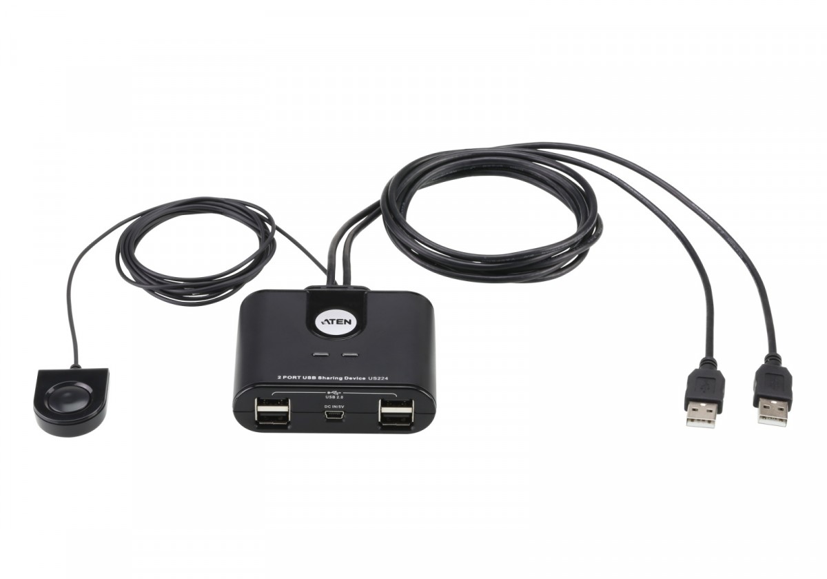 ATEN Przełącznik USB 4 4 ATEN US224