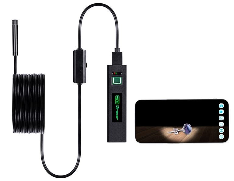 Zdjęcia - Kamera do monitoringu Tracer Kamera endoskopowa HardWire 5M 7MM LED USB UCTRAS000046629 