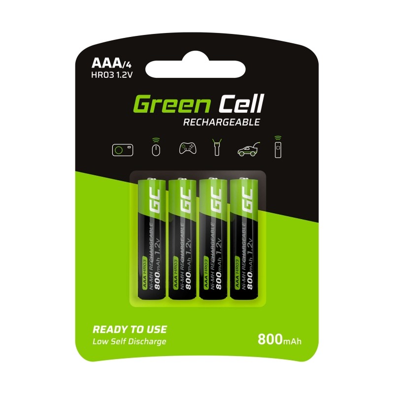 Green Cell GR04 AAA 800mAh 4szt.