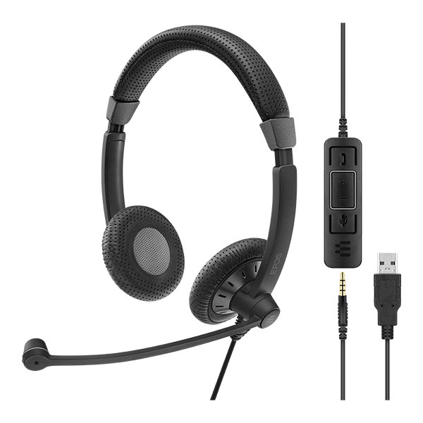 EPOS SC 75 USB MS - Słuchawka USB/Jack z kontrolą połączeń - SC 75 USB MS