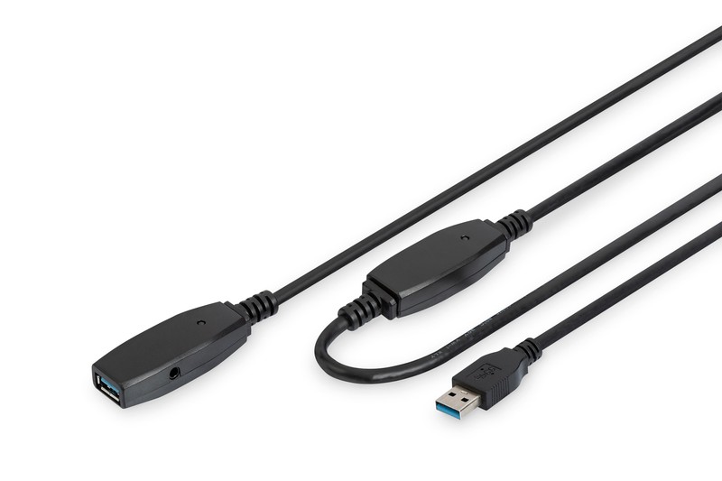Фото - Кабель Digitus Kabel przedłużający USB 3.0 SuperSpeed Typ USB A/USB A M/Ż aktywny 