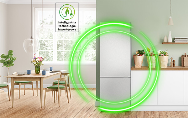 Inteligentna technologia inwerterowa to wyjątkowo cicha praca oraz trwałość i niezmiennie niskie zużycie energii